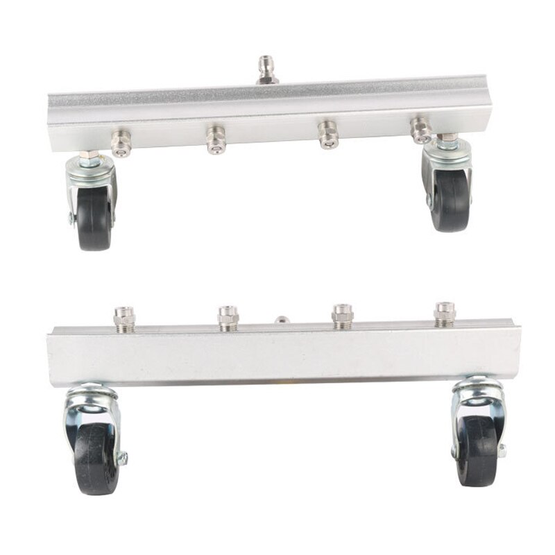 Kit d'outils de lavage de voiture à 4 buses de lavage à haute pression sous le châssis, Spray d'eau, nettoyage du balai de voiture