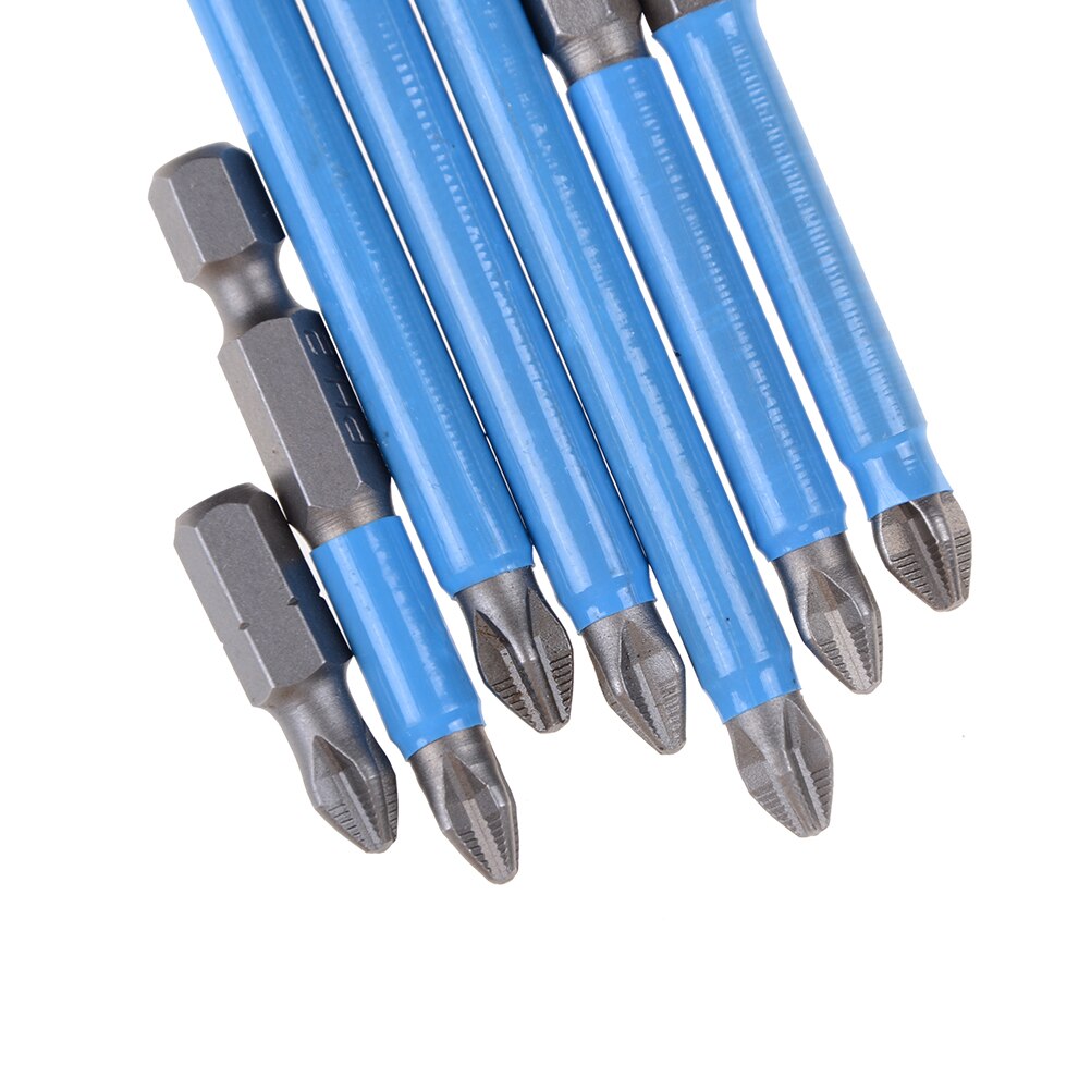 Alloy Steel PH2 Anti Slip Electric Screwdriver Bit Set Bits Hex Shank 25mm 50mm 65mm 70mm 90mm 127mm 150mm