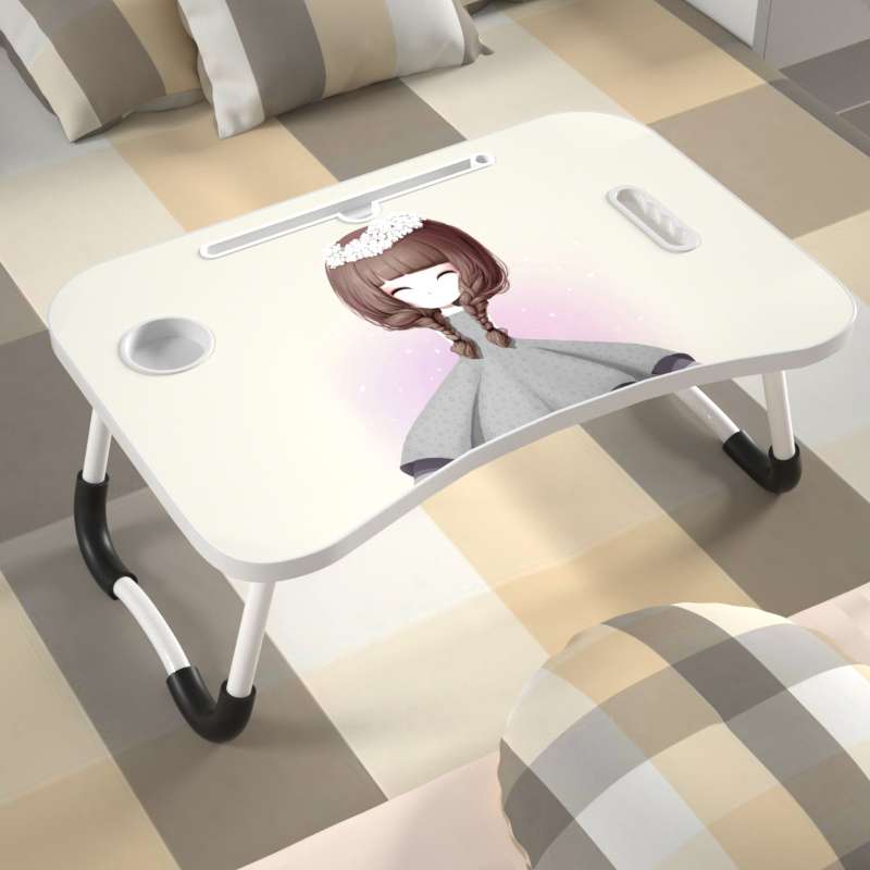 Carton pliant porte-support d'ordinateur portable étudiants étude Table bureau pliable ordinateur bureau pour lit canapé thé service Table support