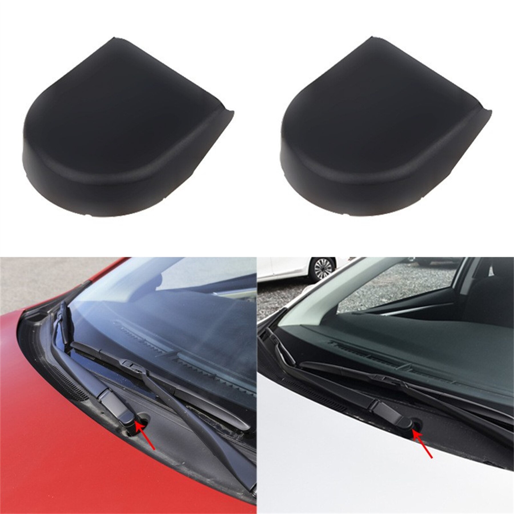 2x viskerarm møtrik plasthætte bolt hætte dæksel til toyota corolla  e140 e150 e170 e210 2006 85292-0 f 010 8529213010
