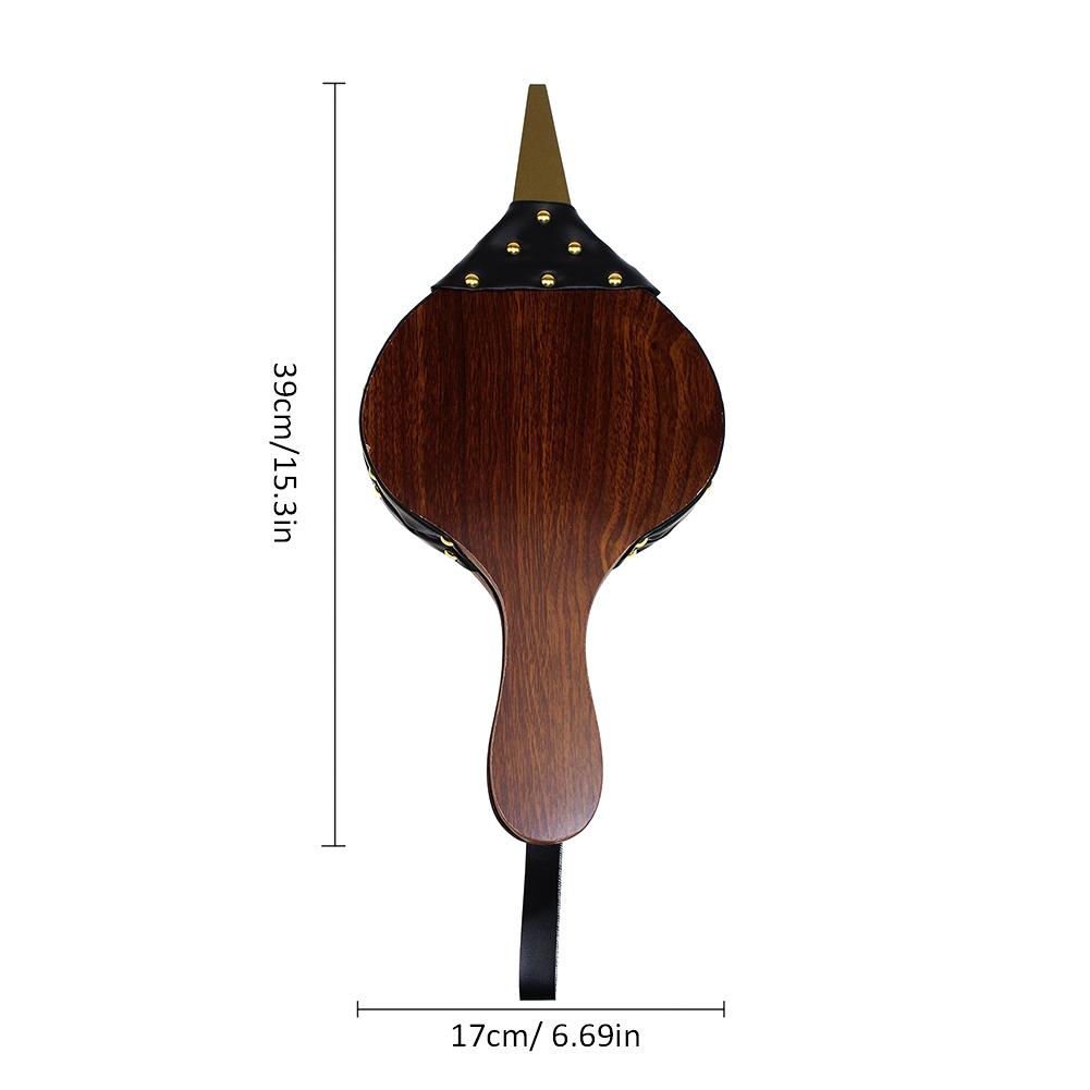 Soplador de chimenea de madera Vintage, fuelle de mano, marrón oscuro, estufa tradicional, encendedor de fuego, ventilador para el hogar, accesorio de fuego artesanal