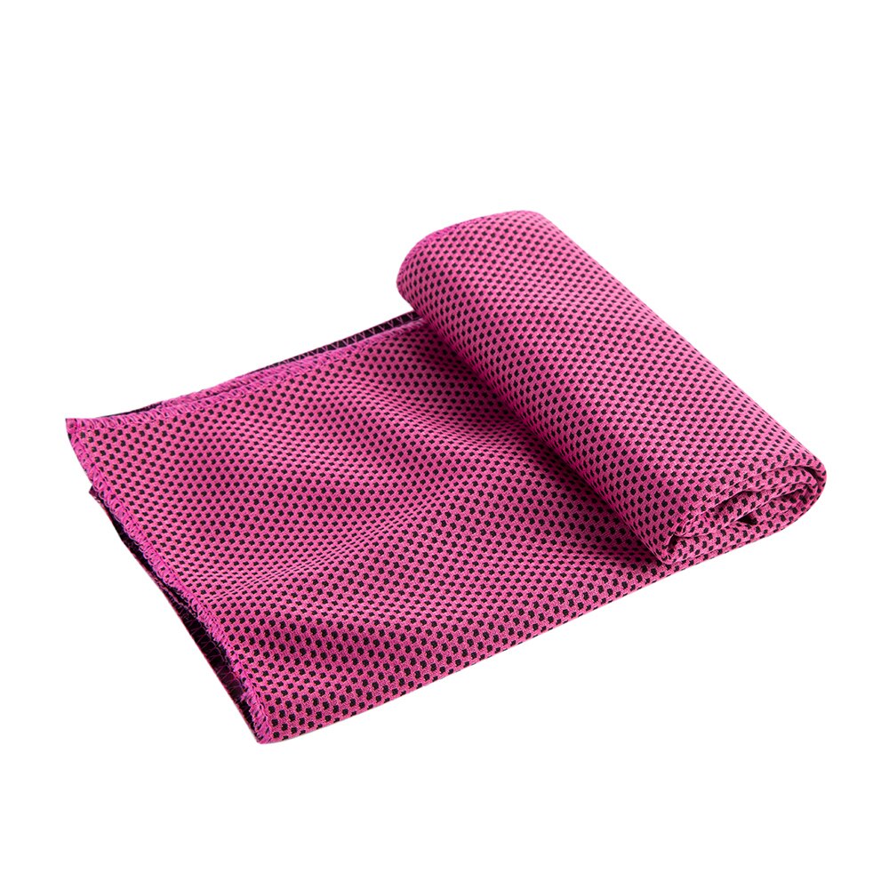 Portable Reusable Heat Relief Instant Cooling Cold Chill Sports Cozy Towel Running Biking Jogging Gym Grey Cozy Towel