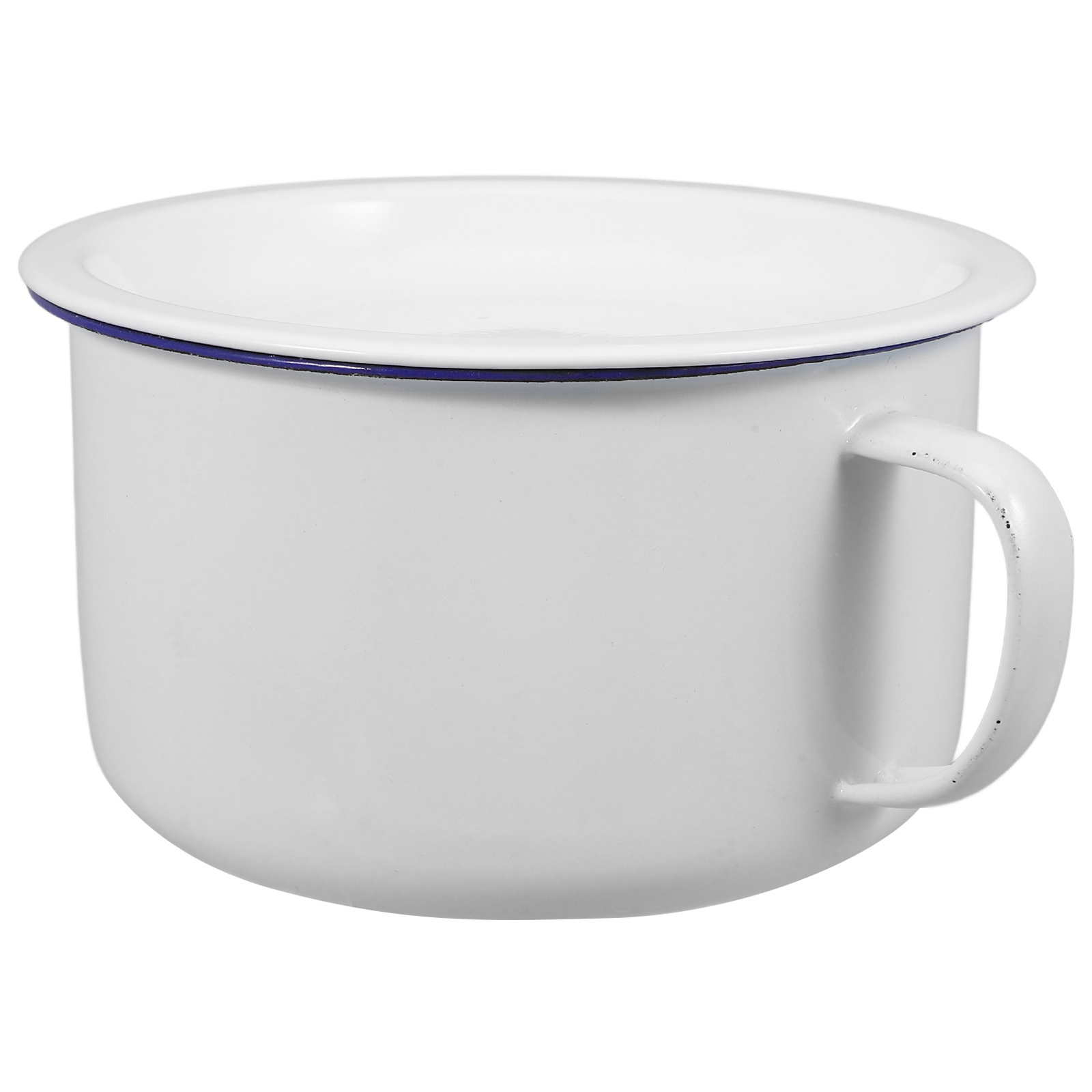 1pc emaljerede nudelskåle fortykket retro kinesisk stil suppe-risskål til køkken, servering af mad, blanding af vintage, isoleret hjem