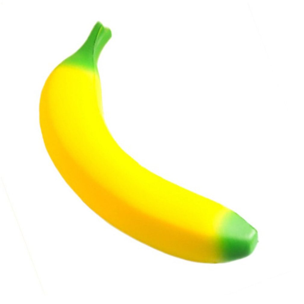 Zachte Trage Rebound Simulatie Banaan Fruit Speelgoed Trage Rebound Simulatie Banaan Fruit Simulatie Model Druk Release Speelgoed