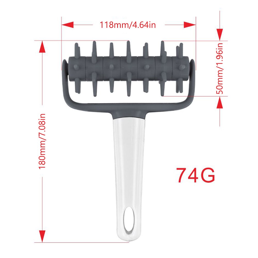 Pawaca Pizza Cookies Baking Tools DIY Needle Roller Bread Hole Punch Dough Roller Plastic Pastry Pie Pizza Needle Wheels Cutter