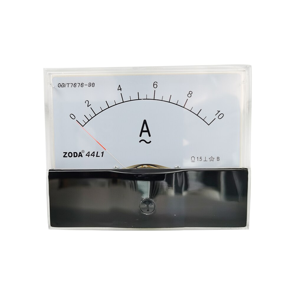 1PC 44L1-A 5A 10A 20A 30A 50A AC Direct Analog Meter Panel AMP Current Ammeter Gauge Pointer Ammeter 100*80MM Amperimetro AC