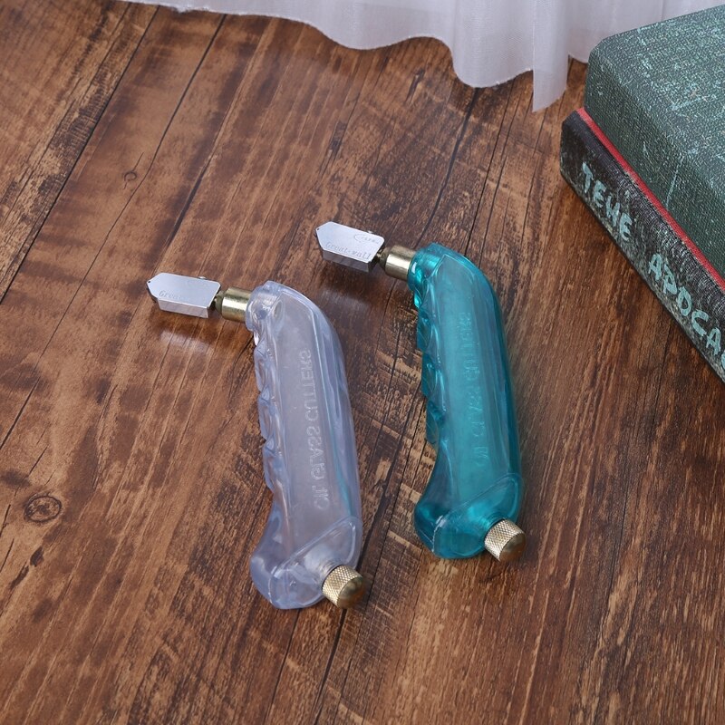 1PC Grip 0iled Glass Cutter Tungsten Carbide Stained Glass Cutting tool 203B