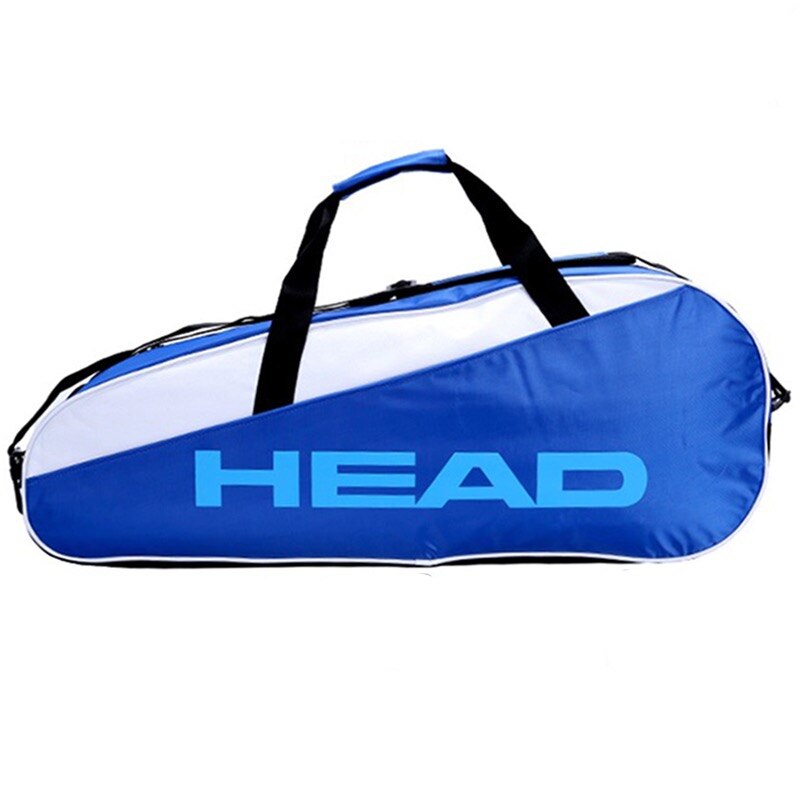 HEAD Badminton Racket Bag For Max 3 Rackets Hand Carry Or Shoulder: Blue