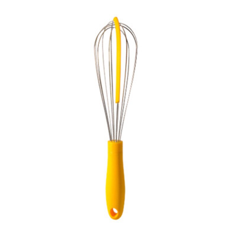 1Pc Yellow Silicone Kitchen Utensil Nonstick Cooking Utensils Spoon Soup Turner Spatula Tongs Wedding Party Cookware Baking Tool: Light Grey