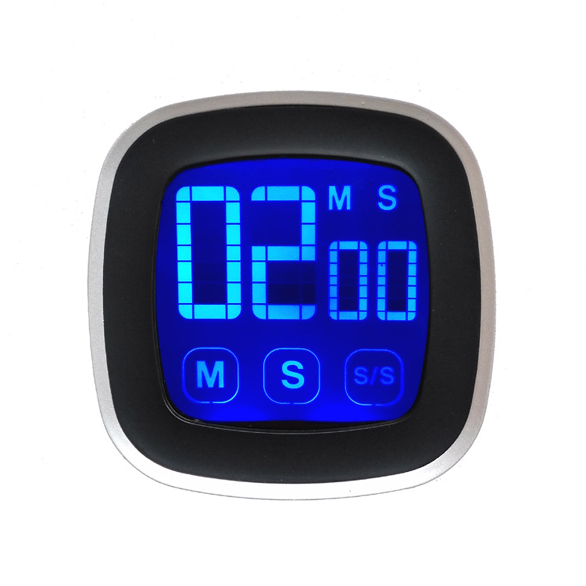 Temporizador Digital para cocina pantalla táctil LED, reloj despertador electrónico para cocinar, hornear, juegos deportivos, Operación silenciosa para oficina