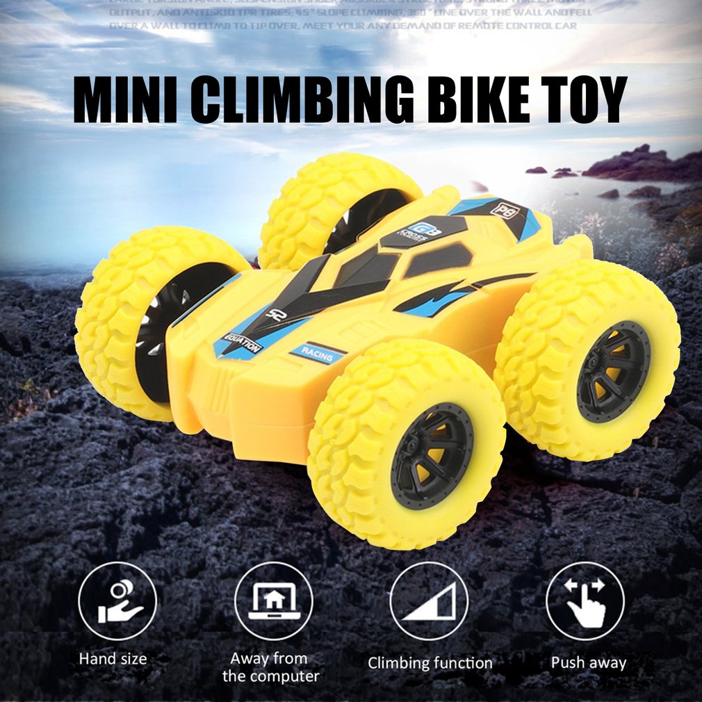 Kinderen Inertie Dubbelzijdig Dumper Slip Vallen 360 Tumbling Spinning Toy Auto Draaide Om Kid Toys
