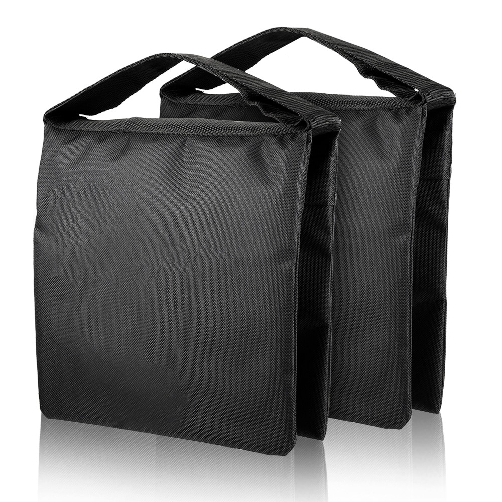 Photography Black Sandbags Use For Background Backdrop Stand,Photo Studio Boom Arm Cantilever Light Tripod,Heavy Duty Sand Bag