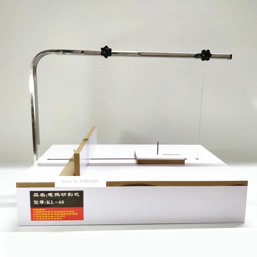 KL-60 PE Schaum Schneiden Maschine Schwamm Elektrische Heißer Draht Cutter Heizung Werkzeug Styropor Schneiden Werkzeug Band KT Platte Cutter: KL-80