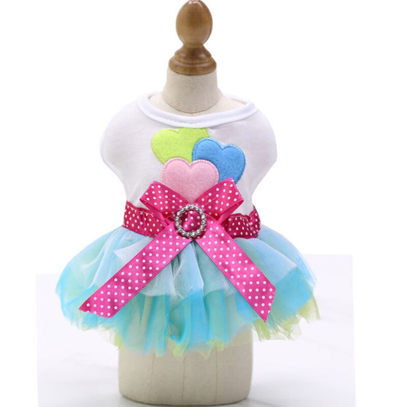 Hond Kanten Jurk Kleding Voor Chihuahua Gaas Kant Hond Kat Rok Zomer Hond Kleding Voor Kleine Honden Puppy Hond Print jurk XS-2XL