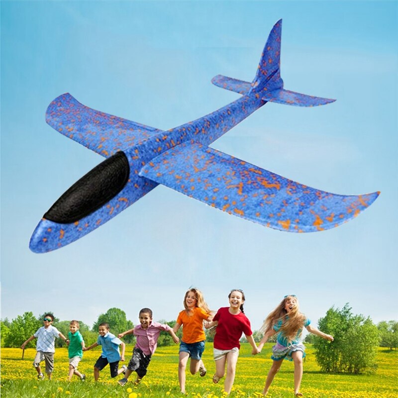 Sjov eppthg svævefly fly inerti fly legetøj hånd launch fly model