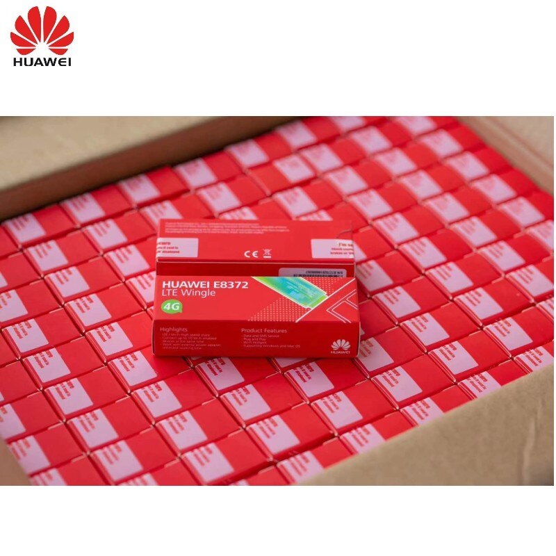 Unlocked Huawei Original E8372h-320 Wingle LTE Universal 4G USB MODEM WIFI Mobile Support b1 b3 b5 b7 b8 b20 b28