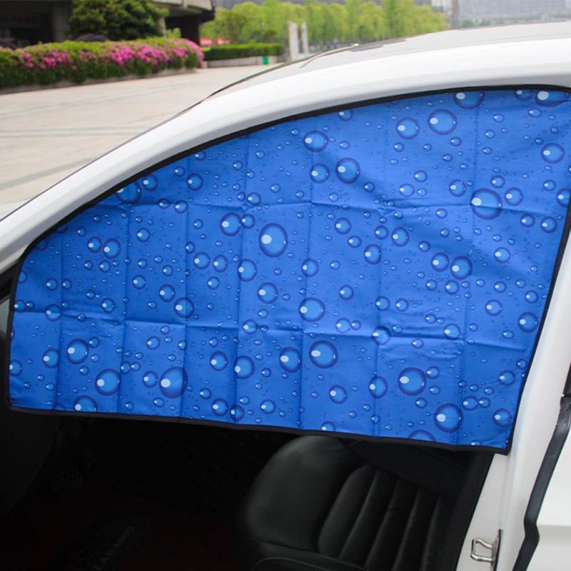 Car Window Sunshade UV Protection Auto Windshield Curtain Rear Side Window Sun Visor Styling Protect Exterior Acceesories