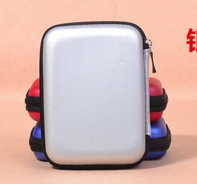 Bescherming Pocket Bag Voor Bittboy En Ldk Game Console Draagbare Harde Doos Beschermende Opbergtas Case Voor Pocketgo: Silver