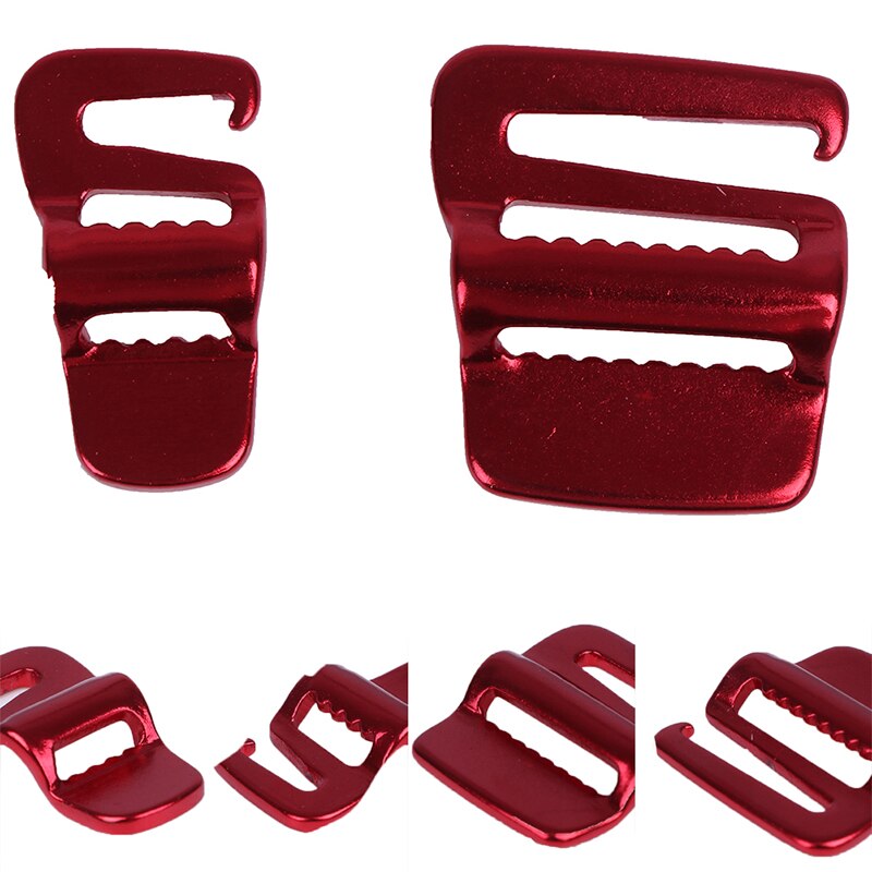 10Pcs Draagbare Rugzak Snelle Binding Gesp Bagage Pakket Aanscherping Gesp Tent Touw Spanner Haak Outdoor Gereedschap