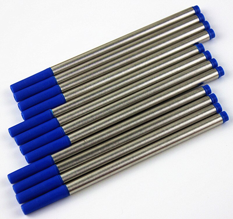 ROLLER BALL PEN REFILL LOTS OF 10 PCS FOR ROLLER BALL PEN BLACK INK AND BLUE INK FOR CHOICE MB