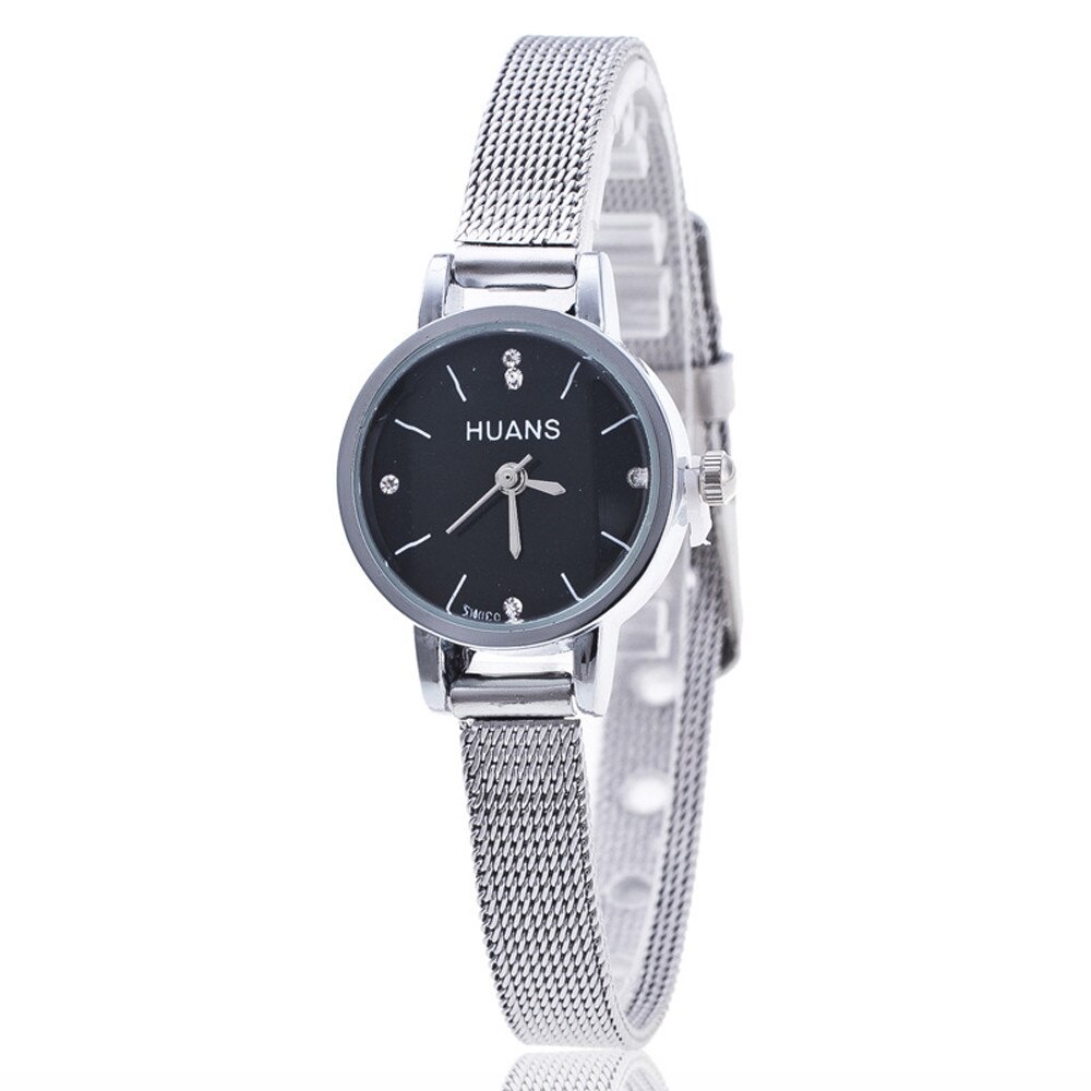 Vrouwen Horloges Zegarek Damski Reloj Mujer Dameshorloge Zilver Rvs Mesh Band Polshorloge Relogio Feminino: A