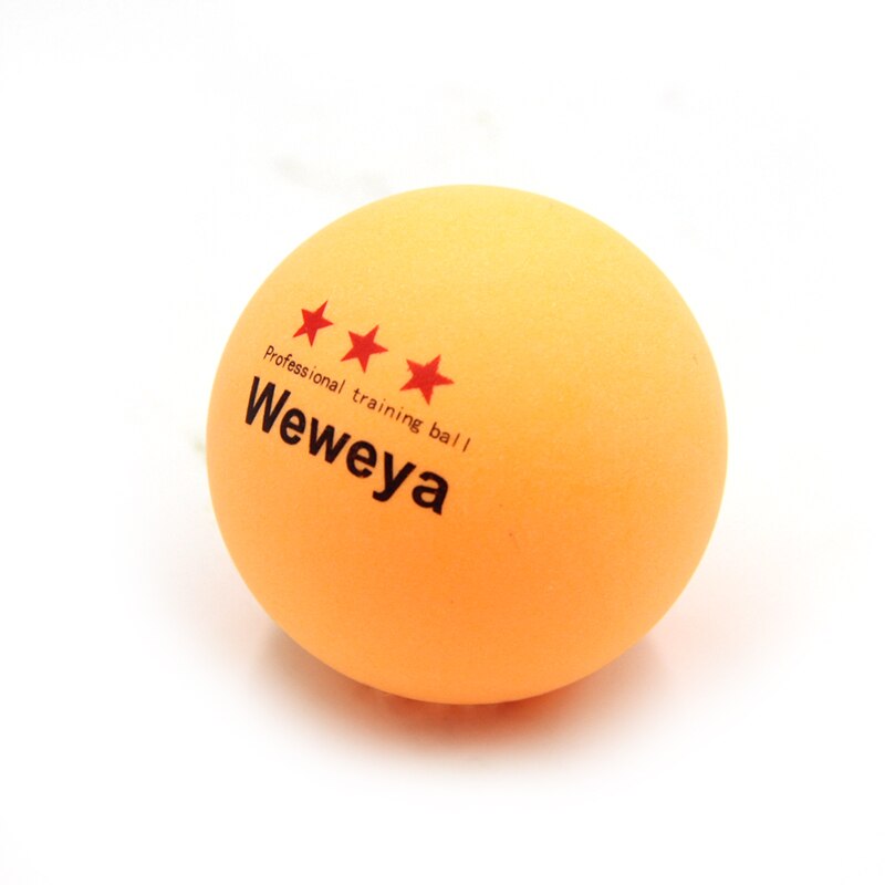 Weweya, 10 Uds., 40mm, Pelotas de Ping Pong, 3 estrellas, tenis de mesa, , Ping-pong, bolas naranjas blancas, , precio barato