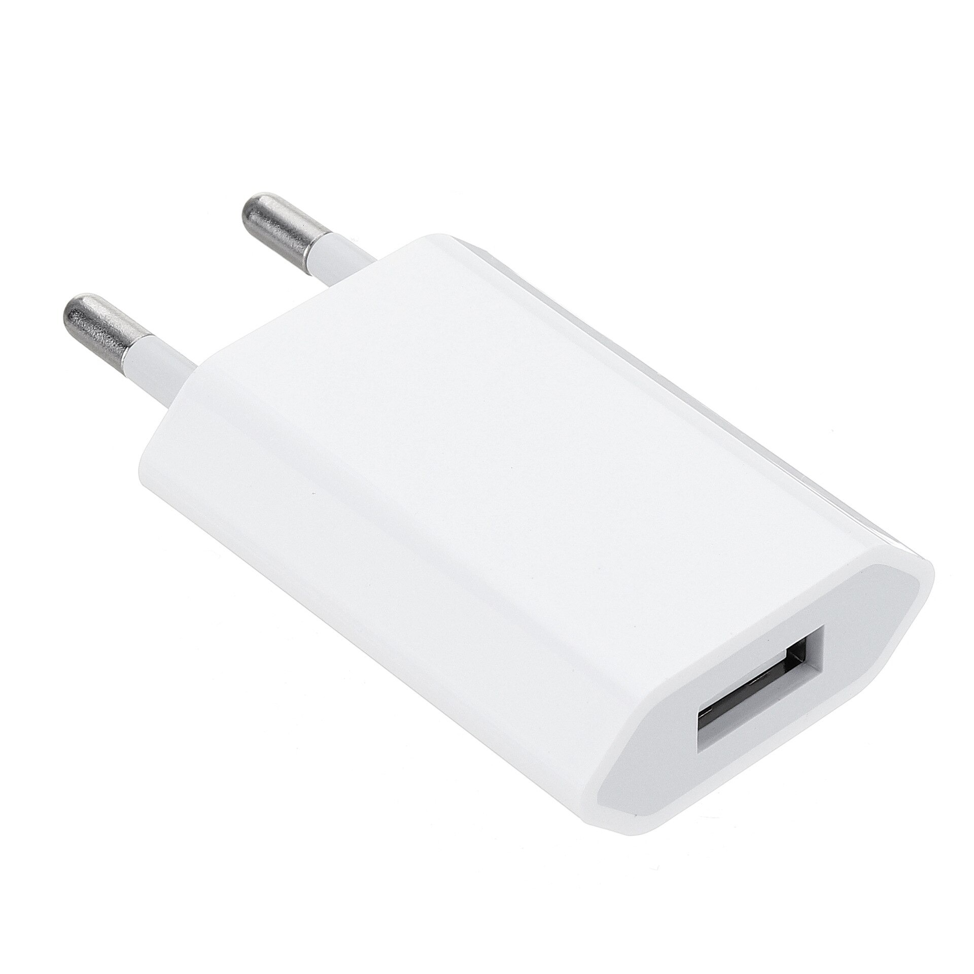 USB Kabel für iPhone Xs Max Xr Xs X 8 7 6s plus 5s 2M Schnelle Ladegerät kabel für iPad Air Mini iPod Touch Weiß 5V 1A Wand ladegerät: only charger