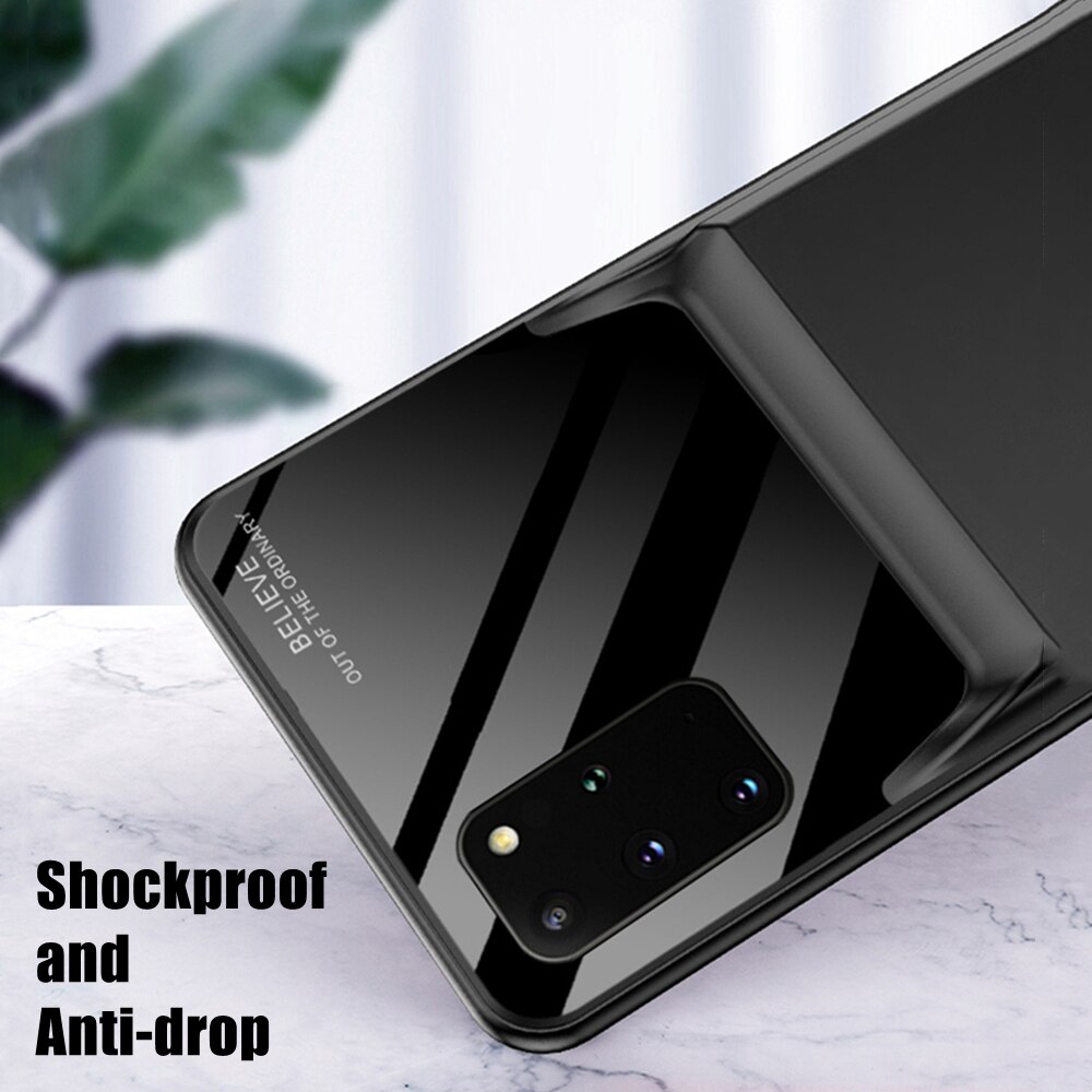 Battery Charger Case for Samsung Galaxy S20 Plus S20+ 5G - 6000mAh Power Bank Charging Cover
