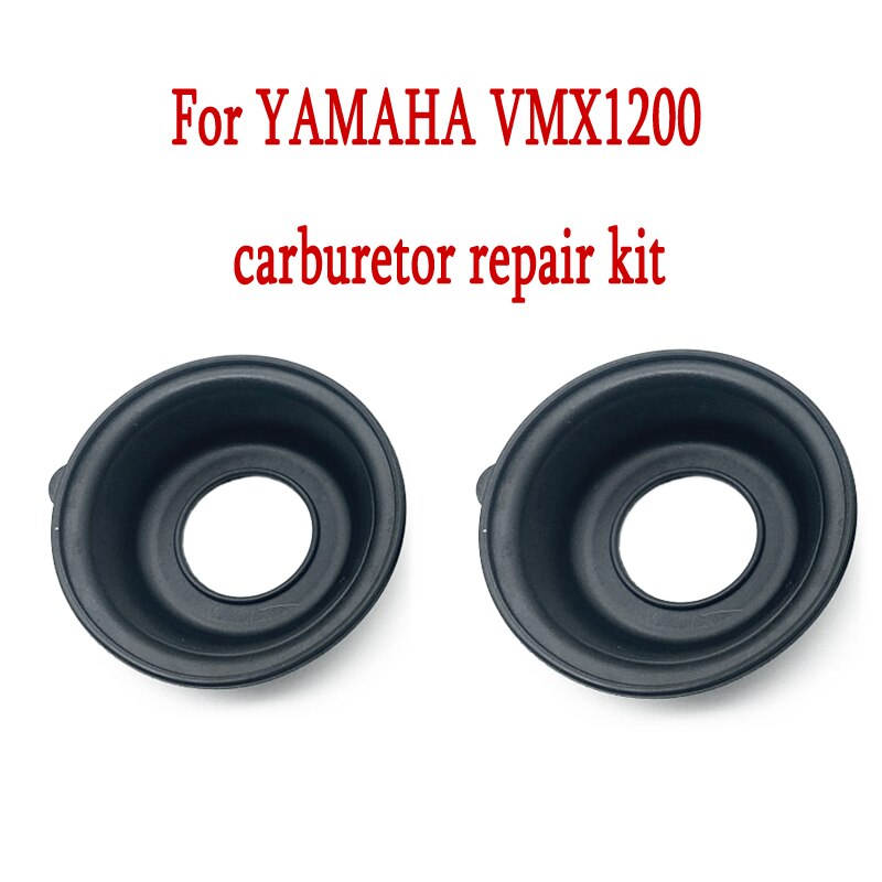 2 stk karburator vakuum membran til motorcykler virago yamaha  xv400 535 xv535 sr 250 vmax 1200 xjr 1200 mikuni