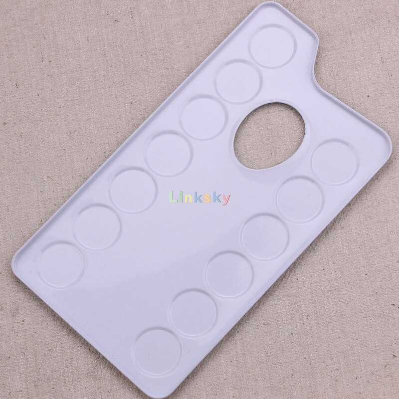 Talens Non-Stick Paint Metallic Palette ,Artist Paint Mixing Tray Palette, Square/Oval Shaped,Easy Clean Art Palette: Square