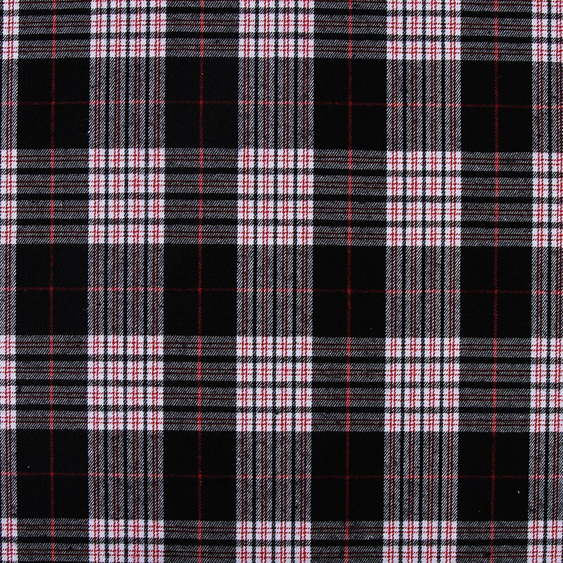 Polyester katoenen ruitstof keperstof bedrukte stof kleding jurk doe-het-zelf shirts broeken rokken handgemaakte quilt patchworkstof