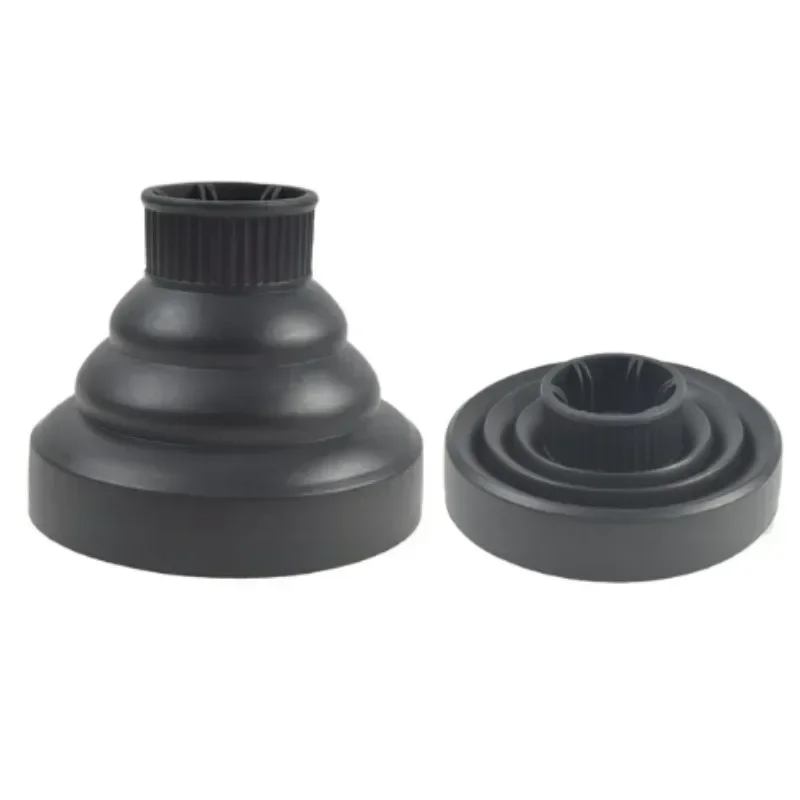Silicone Hair Styling Tools Suitable Universal Hair Curl Diffuser Cover Diffuser Disk Hairdryer Curly Drying Blower: Ivory