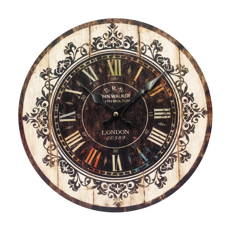 Bird Wall Clock Home Living Room Digital Timer Silent Watch for People Children Birthday Presents: C