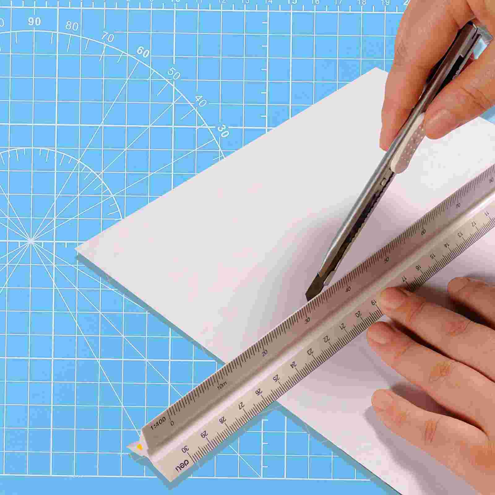 4Pcs Cutting Mats Quilting Grid Lines Printed Boards Self-Healing Cutting Boards