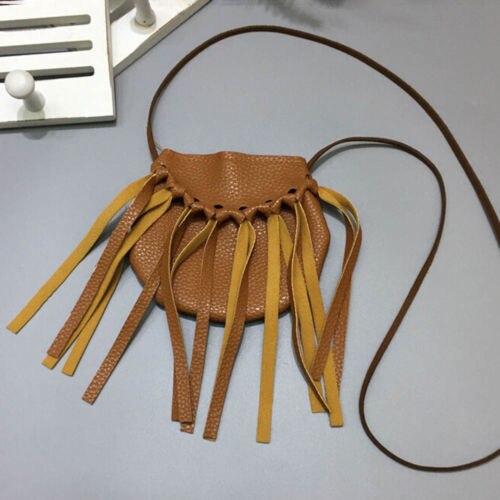 1x Nette Baby Mädchen quaste Handtasche Quaste handtasche freundlicher freundlicher Kreuz-körper schulter tasche
