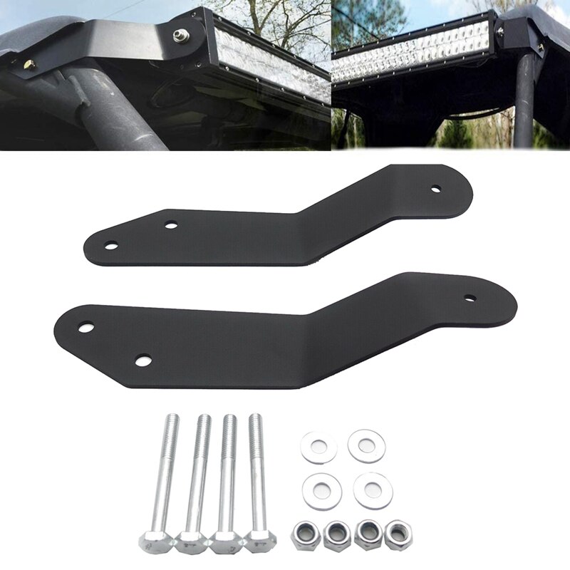 Front Upper Windshield 42 Inch LED Light Bar Mounting Bracket for Maverick Commander Max 1000 800