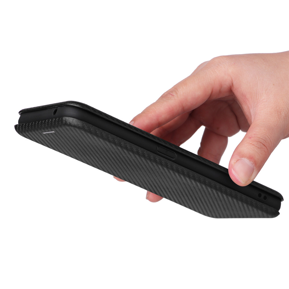 For OnePlus Nord CE 2 5G Case Luxury Flip Carbon Fiber Skin Magnetic Adsorption Case For OnePlus Nord CE2 5G Phone Bags