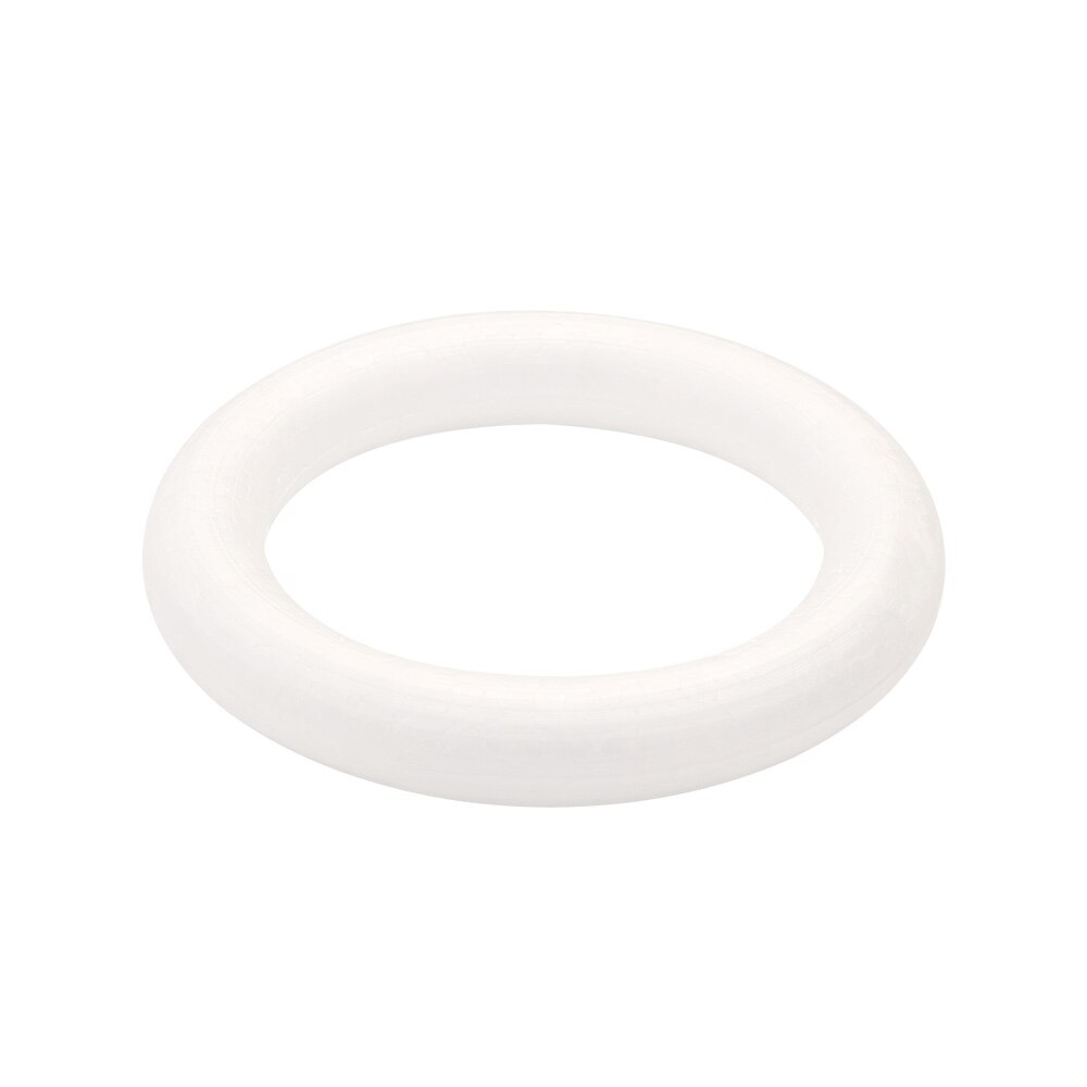 XMAS Polystyrene Styrofoam Foam Ring For Craft DIY Accessory Handmade Party Decorations: 10cm