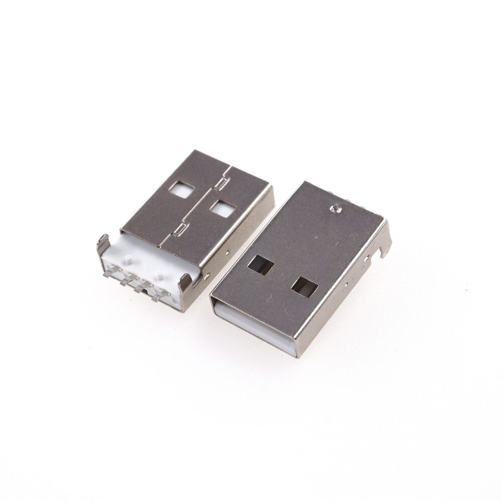 5 stk usb-kontakt 2.0 stikkontakt hankjønn a type b type smt overflatemontering gjennom skrog pcb velg å bestille