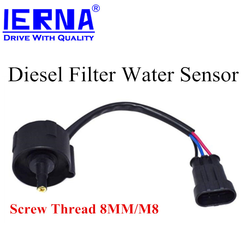 IERNA Diesel filtro Sensor de agua para Hyundai Kia Motor Libero SantaFe Starex Sorento acento 31921-4A700 319214A700 tornillo de 8MM/M8