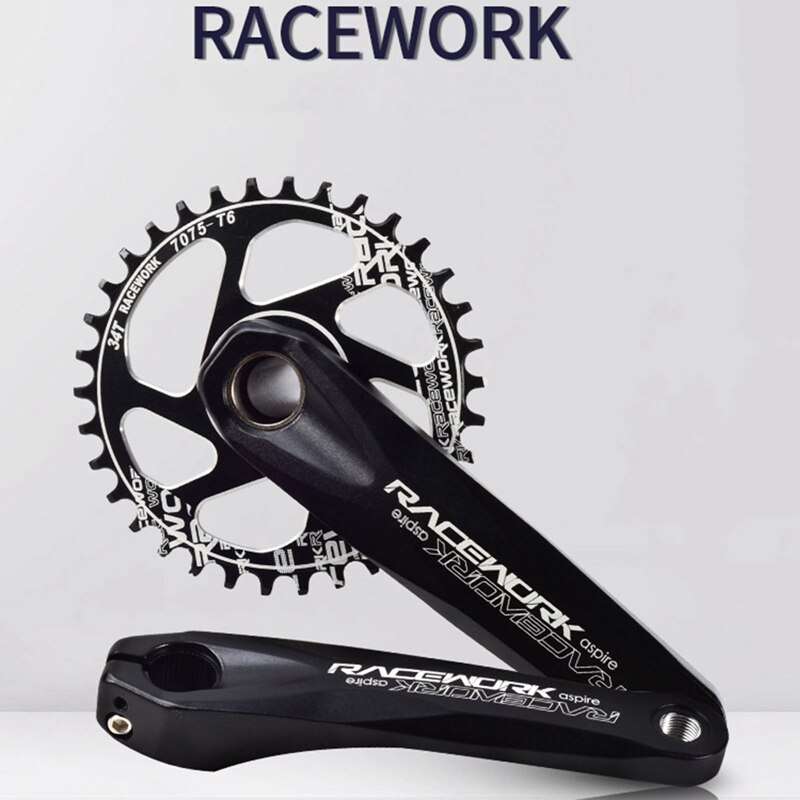 Cykel kranksæt mtb gxp kranksæt med kædering 32t 34t 36t 38t m/ bundbeslag til sram  xx1 xo1 x1 gx xo  x9
