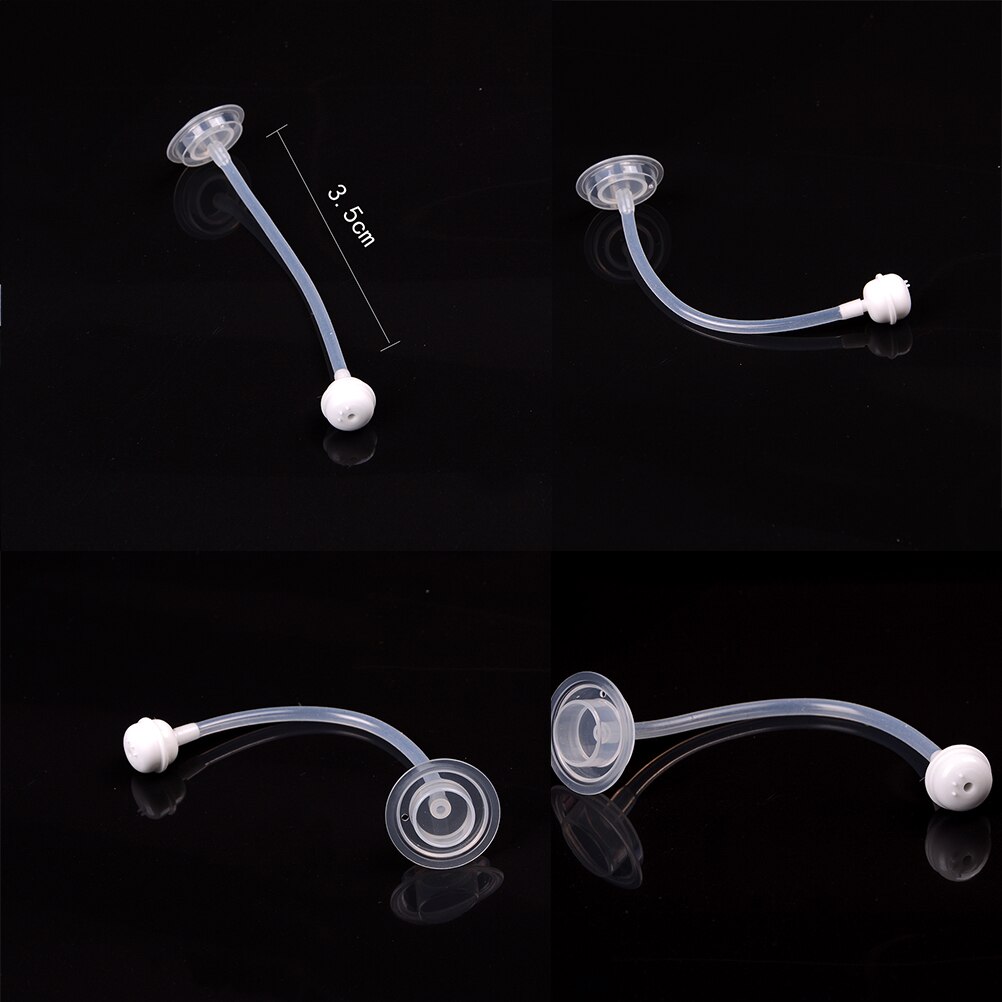1pc Baby Fles Strokop Stro Accessoires Vervanging Brede Mond Kaliber Siliconen Voeden Accessoires
