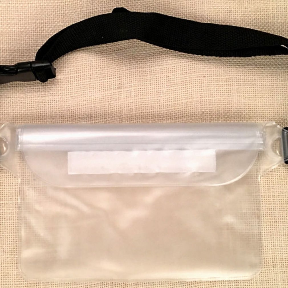 Natation en plein air téléphone portable sac de taille étanche Transparent printemps plage Pvc Collection sac sac étanche
