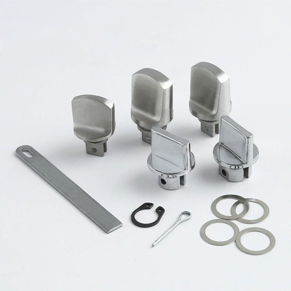 Door Locking Knob Anti-theft Door Lock Internal Anti Lock Knob Stainless Steel Door Handle Safety Universal Door Accessory