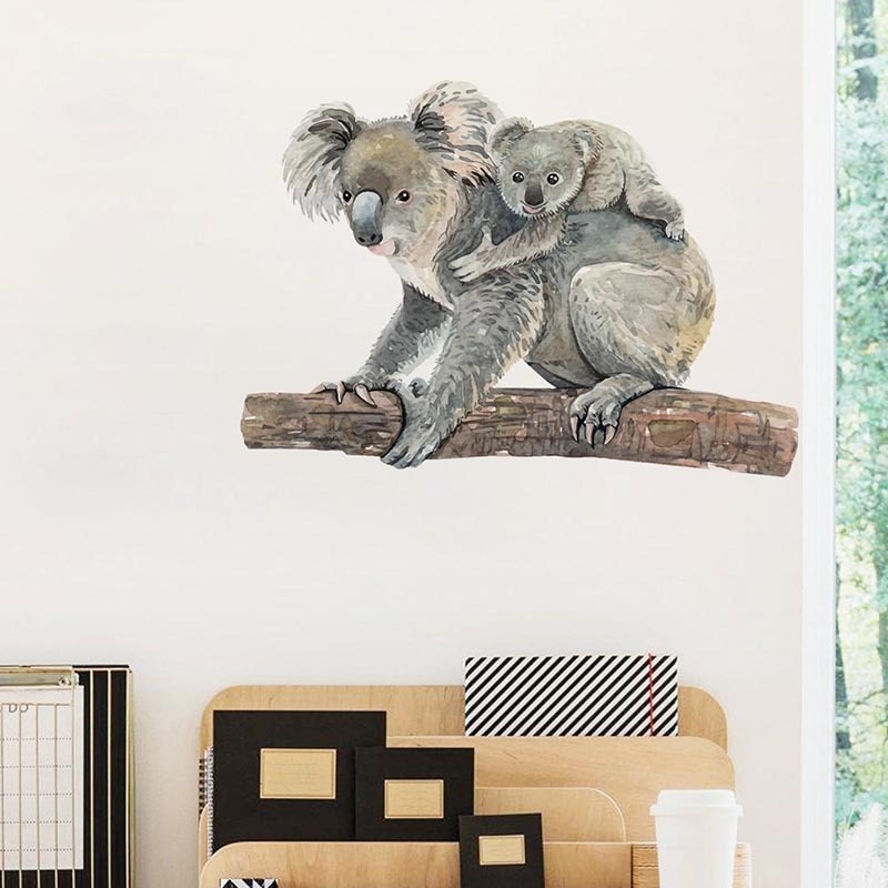 Cute Koala bear home decoration wall stickers for ... – Grandado