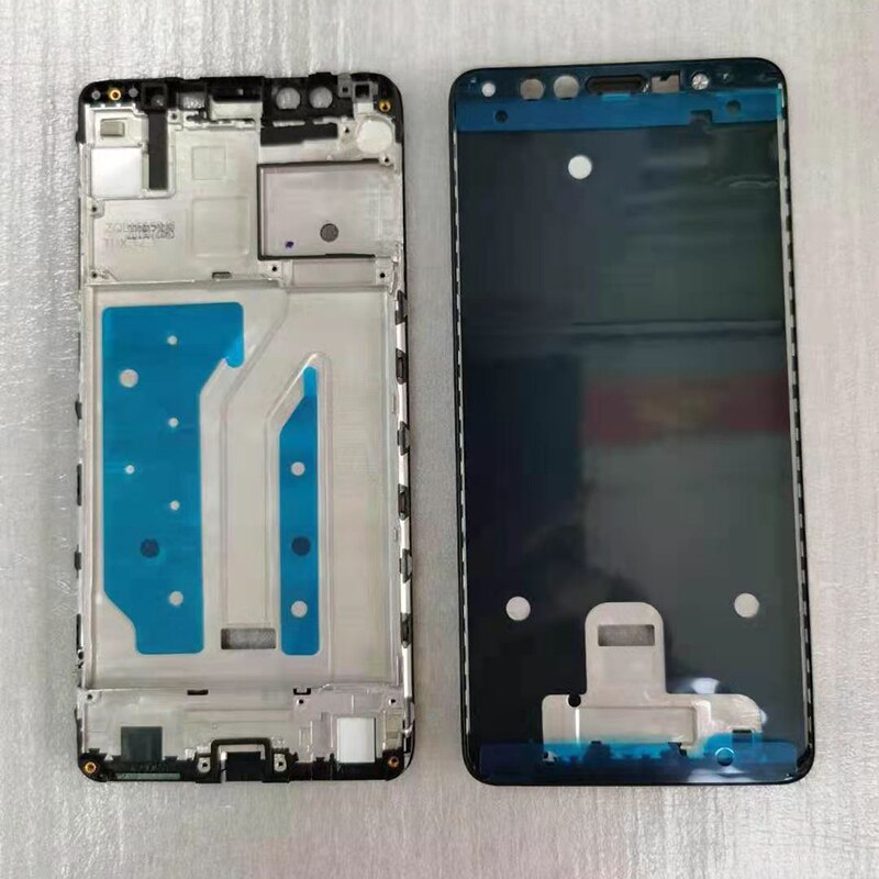 Cadre d&#39;écran LCD pour Lenovo K5 Pro L38041, plateau de support de carte Micro SD, pièces de fente, adaptateur de carte SIM, cadre avant