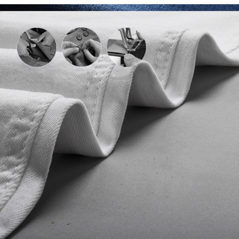 2022 slanke hvide jeans til mænd til mænd og #39 ;s bukser herre fritidsbukser skinny pencil bukser drenge hip hop pantalon homme