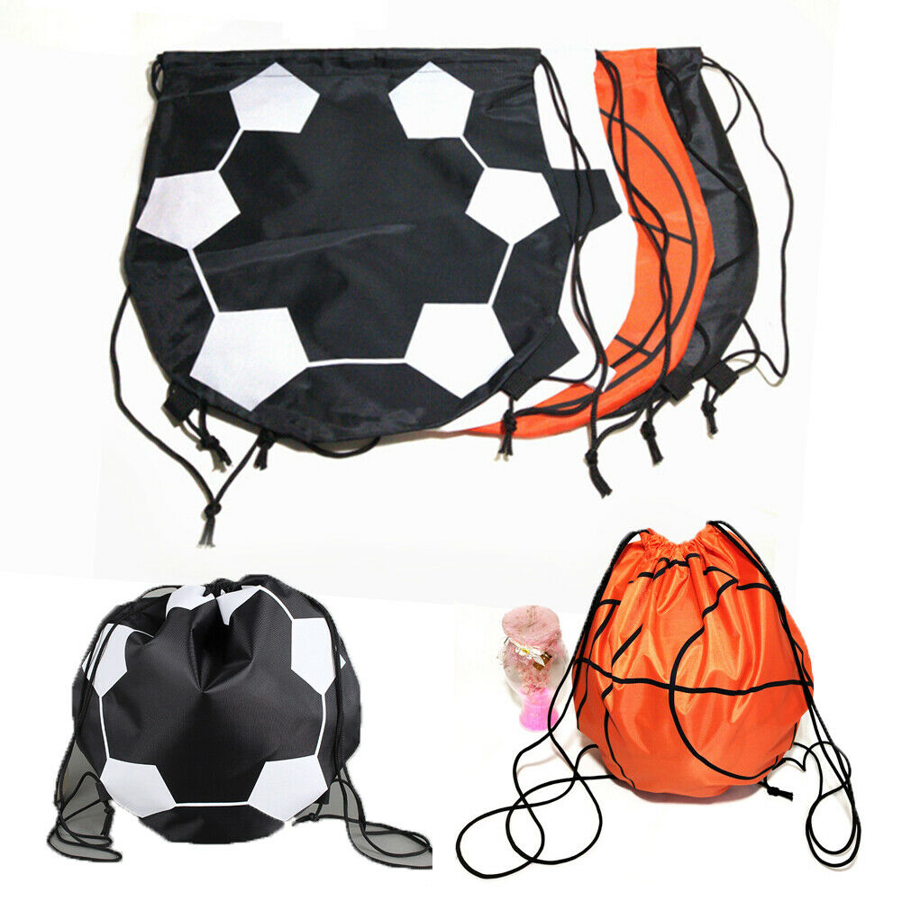 neueste Heiße unisex Nylon Kordelzug Tragbare Freien Wasserdichte Reise Beutel Tragbare Lagerung Basketball FußBall Tasche