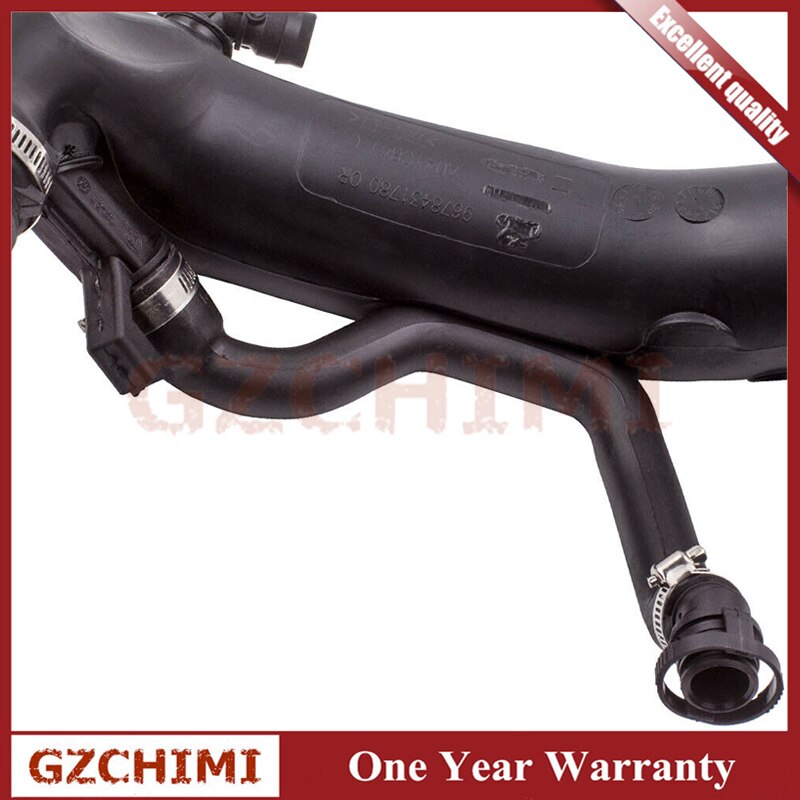 Tuyau D'Admission Turbo Caoutchouc 1440Q6 / 9811909980 - Compatible Citroën C4, C5, DS3, DS4, DS5, 308, 5008, RCZ