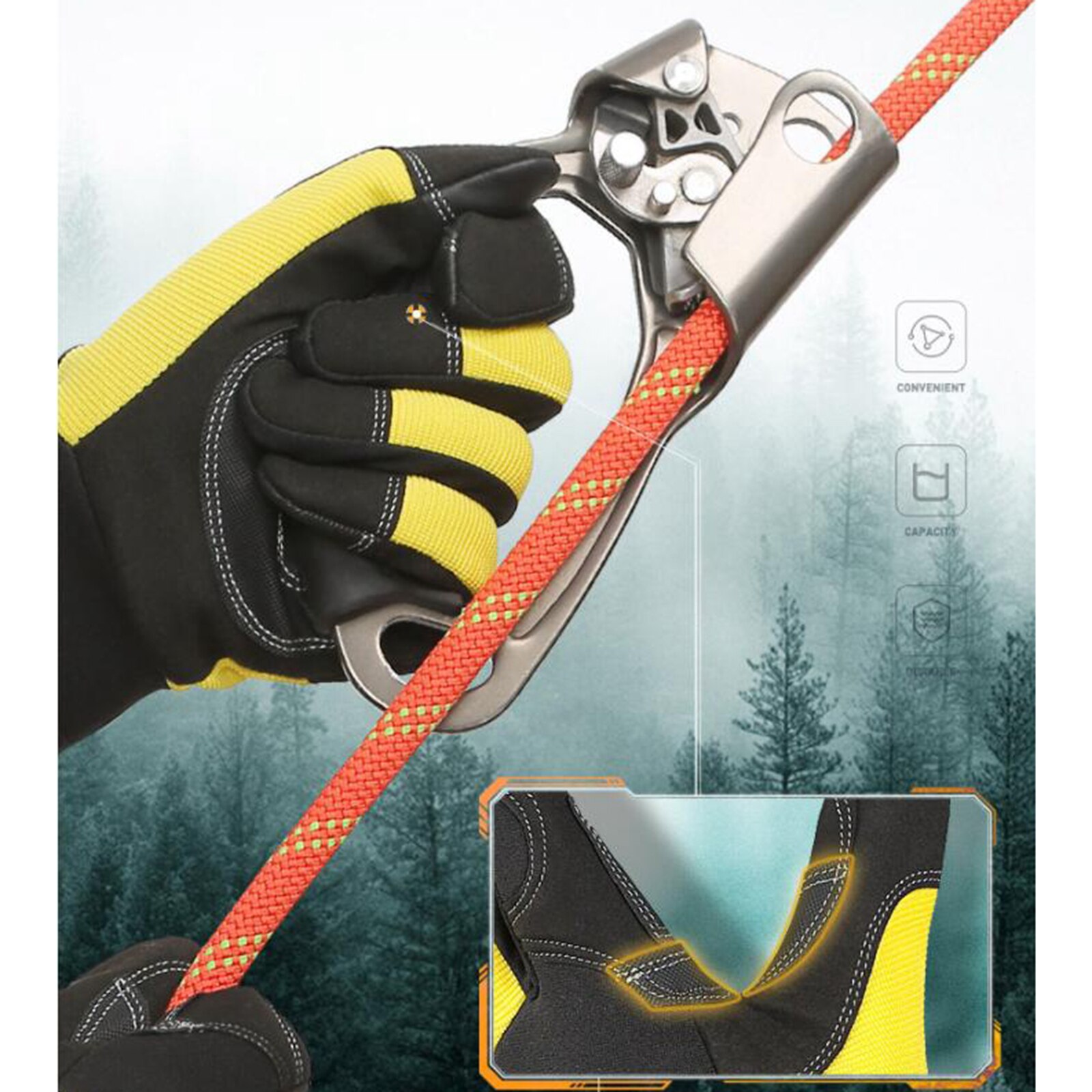 Gants d'escalade tactiques en plein air, doigt complet, pour Combat, équitation, écran tactile, gants de randonnée vtt